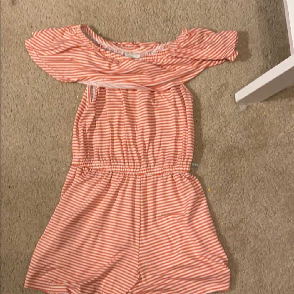 Off the shoulder romper